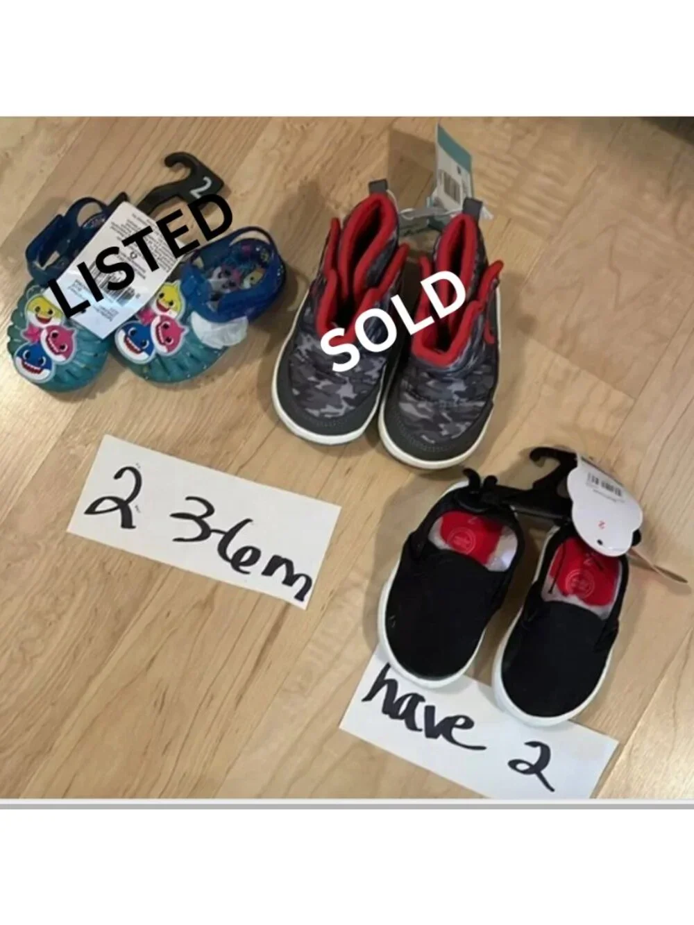 NWT $5 ea INFANT BOYS SHOES AVAILABLE, NOT LISTED IN CLOSET